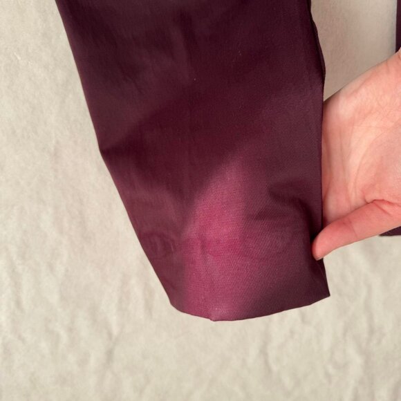 Y2K Liquid X Burgundy Low-rise Pants - Picture 8 of 8